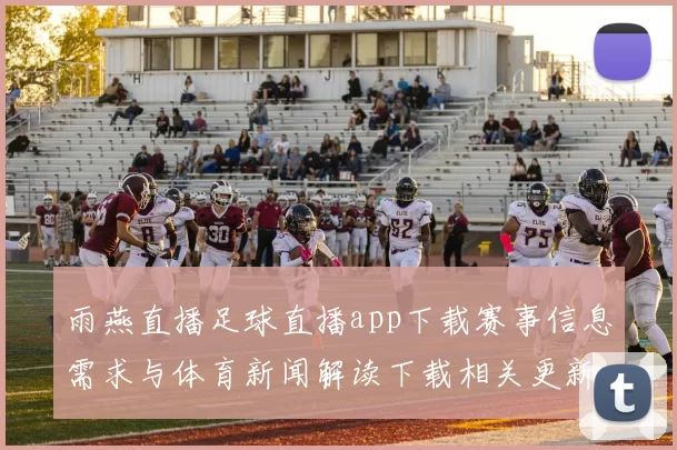 雨燕直播足球直播app下载赛事信息需求与体育新闻解读下载相关更新