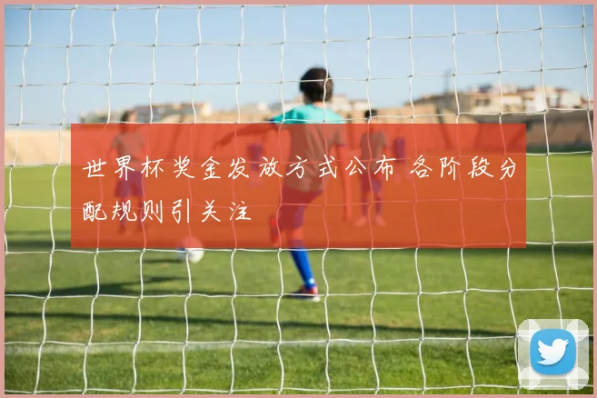 世界杯奖金发放方式公布 各阶段分配规则引关注