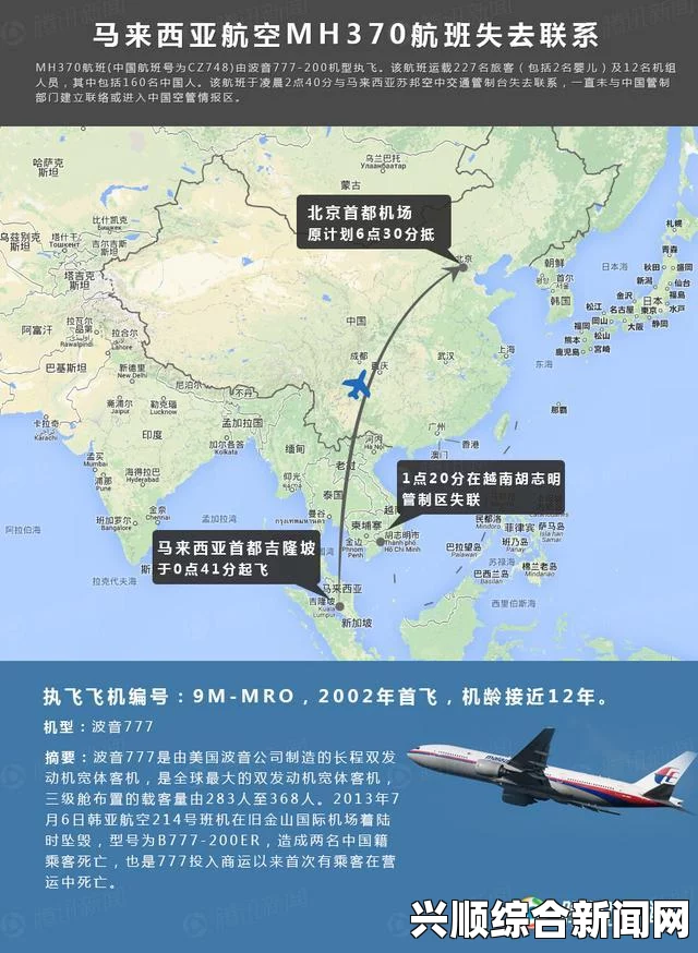 马来西亚航空失联客机失踪地点经纬定位公布，探索未知之谜