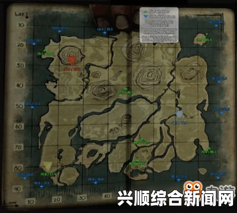 方舟生存进化，全洞穴地图坐标位置详解