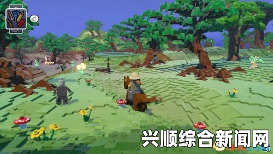 乐高世界，妹子试玩解说视频