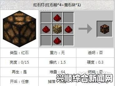 我的世界红石灯制作指南
