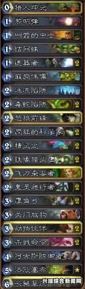炉石传说动物园贼卡组介绍