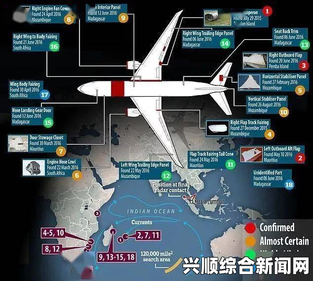 马航MH370客机坠毁地点确认，残骸照片拍摄揭秘
