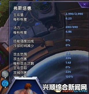 风暴英雄弗斯塔德天赋加点—生存输出并重