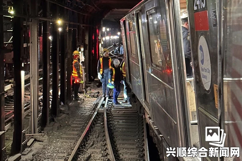 美国纽约一地铁列车脱轨事故原因不明（图文报道）