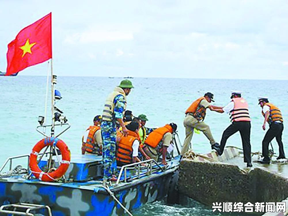 菲越两国士兵在南沙争议岛屿北子岛和南子岛的交流活动