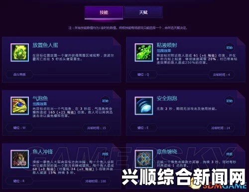风暴英雄奔波尔霸鱼人宝宝天赋加点攻略，各地图实战指南