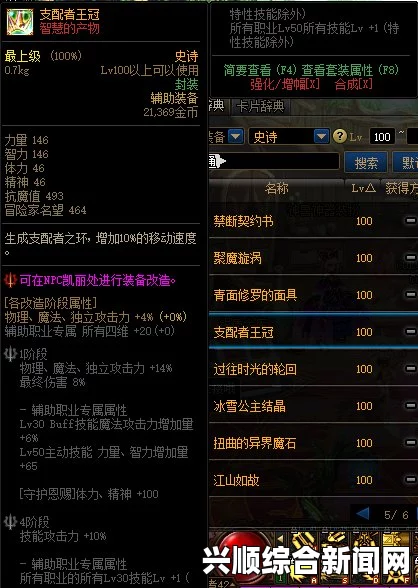 DNF王冠非冠属性预览