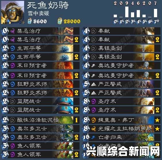 炉石标准模式最新娱乐卡组推荐，异变萨与青海贼