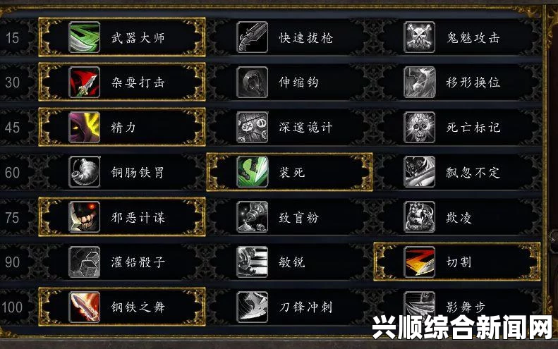 魔兽世界7.2.5版本潜行者神器特质详解