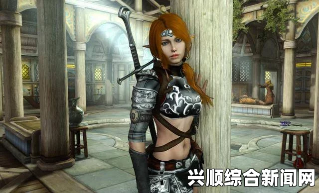上古卷轴5，自建人物MOD之黑长直萝莉高跟制服诱惑