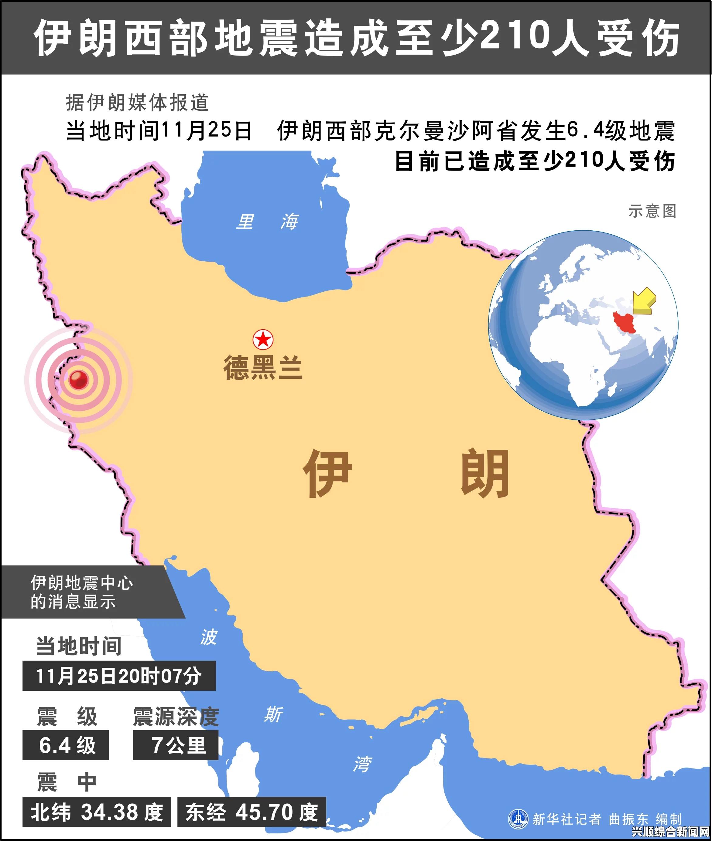 伊朗西部发生强烈余震，震级达5.6级，多地出现震感，已造成至少50人受伤。以下是关于此次事件的详细报道