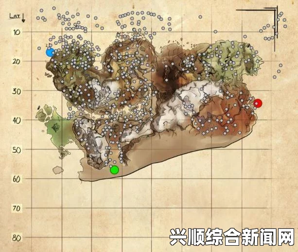 方舟生存进化铁矿分布图全面解析
