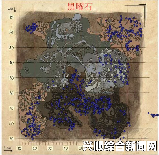 方舟，生存进化铁矿分布图详解