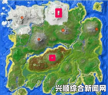 方舟，生存进化铁矿分布图详解